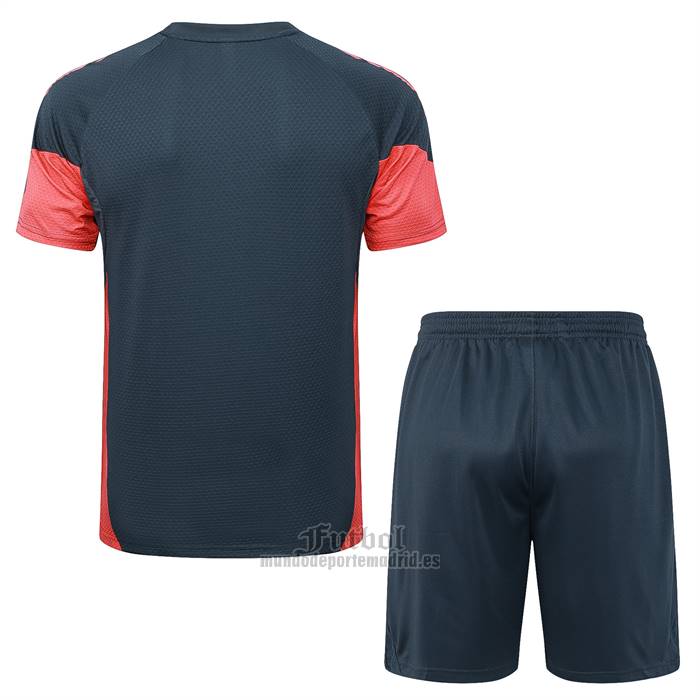 Chandal del Bayern Munich Manga Corta 2025-2026 Gris Oscuro - Pantalon Corto